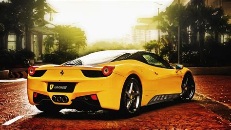 Yellow Car Wallpapers - Wallpaper Cave