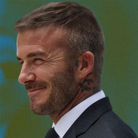 David Beckham Short Hair