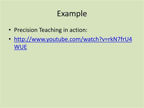 Precision Teaching Examples 的图像结果