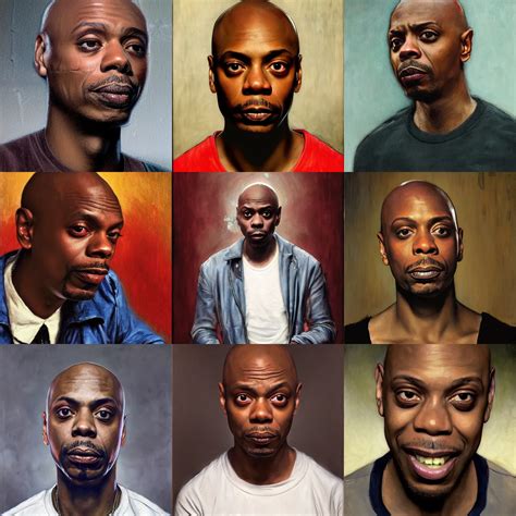 Dave Chappelle crackhead portrait by john william | Stable Diffusion ...