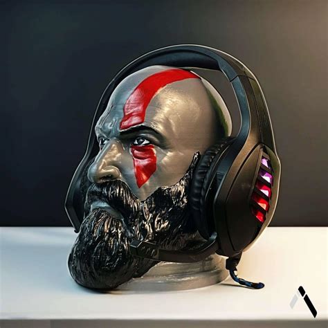 God of War Kratos Face Sculpture | Discount & Free Shipping