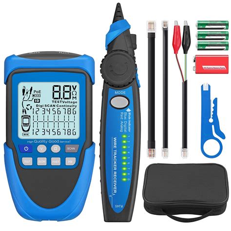 Network Cable Tester with POE Function, YGiTK Ethernet Cable Tester ...