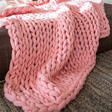 Soft Bulky Hand Knitting Chunky Yarn Wool Roving Crocheting DIY ...