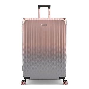 iFLY 100% PC 8 Wheels 360 Degree Smart Shield Hardside Lightweight ...