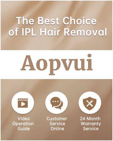 Aopvui IPL Hair Removal Laser Machine with Ice-cooling Systems, At-Home ...