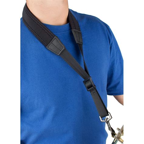 Pro Tec N310M 22-Inch Padded Neoprene Saxophone Neck Strap with Metal ...