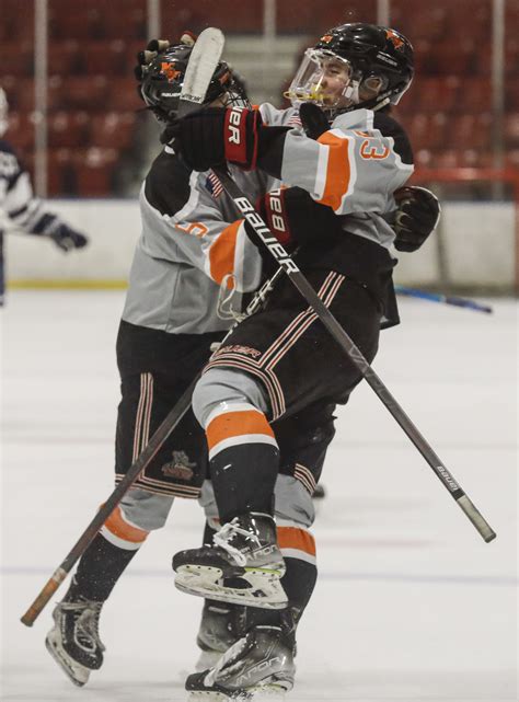 Boys Ice Hockey: Middletown North hosts Chatham in Gold Out for Kids ...