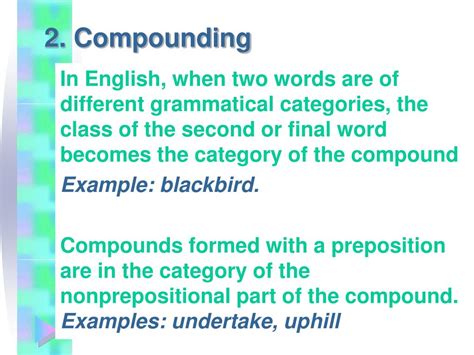 Image result for Compounding Word Formation