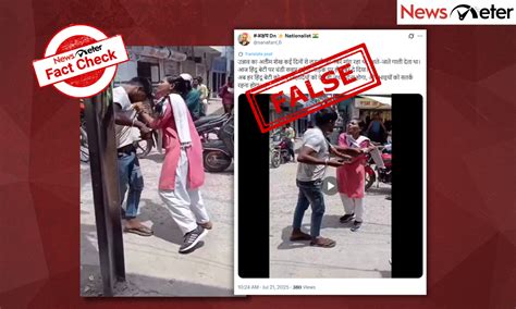 Fact Check: Hindu girl thrashes Muslim harasser in UP’s Unnao? No ...
