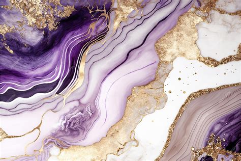 Premium Photo | Natural Purple and Gold marble texture for skin tile ...