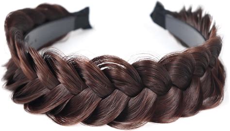 Amazon.com : STHEJFB Wide Braided Headband Hoop Fashion Hair ...