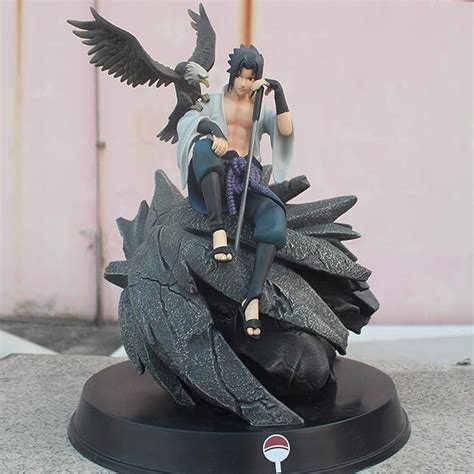 Buy MizzZee 1/6 Sasuke Statue Naruto Hawk Uchiha Sasuke Action Figure ...