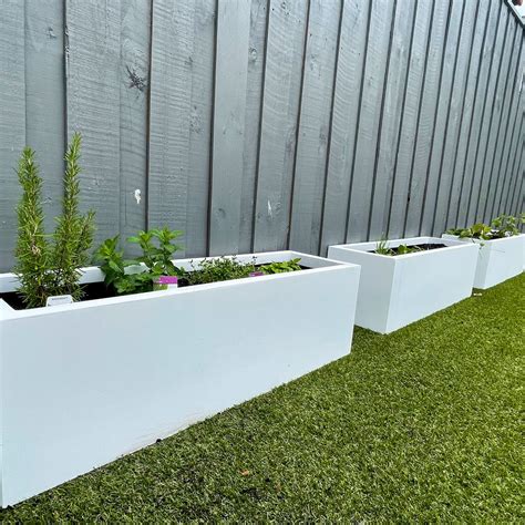 Rectangular Plant Pot | Fibreglass Victoria | Aussie Fibreglass Experts