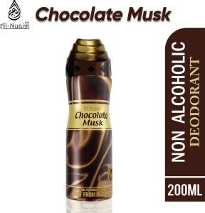 Al-Nuaim Chocolate Musk |Alcohol Free |Deodorant |Long Lasting Perfumed ...