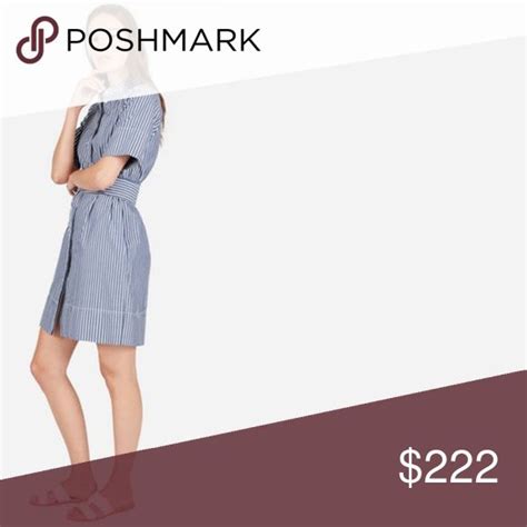 ISO (not for sale) Everlane collarless shirt dress | Collarless shirt ...