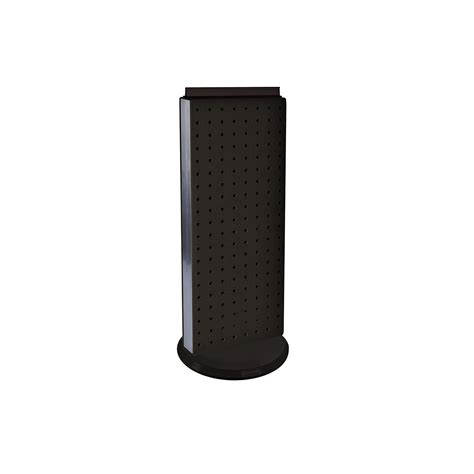 Buy Azar 20(H) x 8(W) 2-Sided Non-Revolving Pegboard Counter Unit Black ...