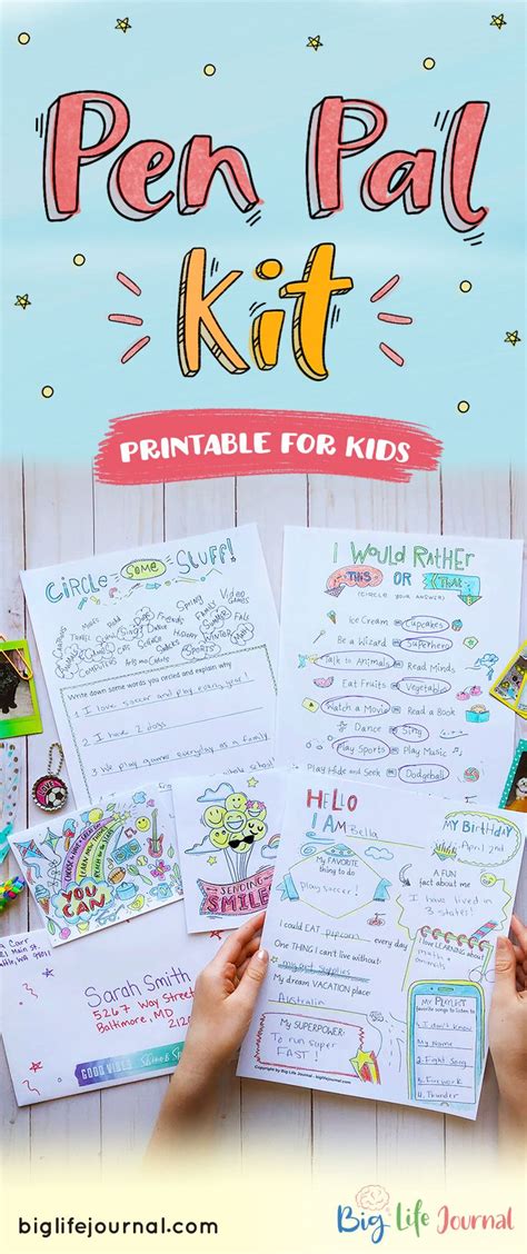 Pen Pal Kit - The Lucky Pear | Pen pal kit, Snail mail pen pals, Crafts ...