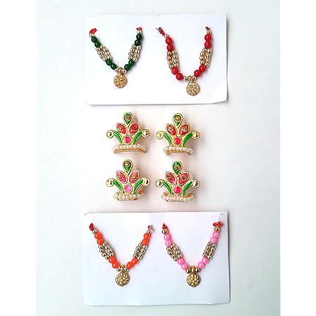 Buy Mukut, Mala Set for All God, Goddess | MATA Rani, Devi Parvati ...