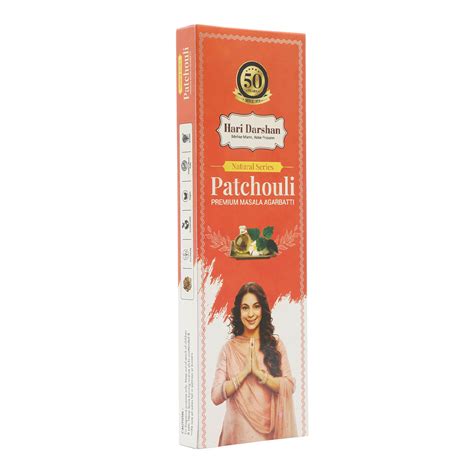 Hari Darshan - PATCHOULI - Premium Masala Agarbatti - Hand Rolled ...