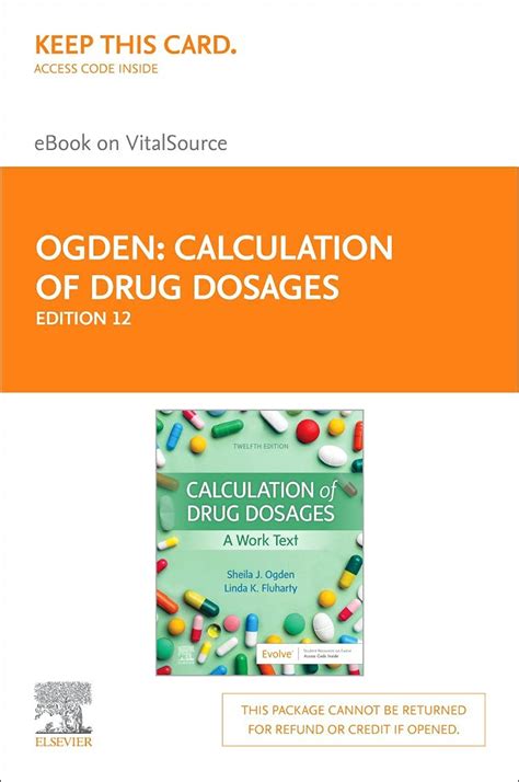 Buy Calculation of Drug Dosages - Elsevier Ebook on Vitalsource Retail ...