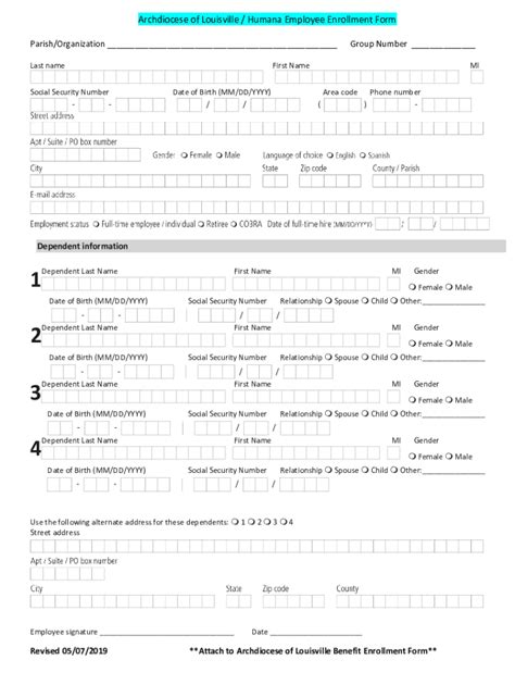 Fillable Online Enrollment Application - Humana Fax Email Print - pdfFiller