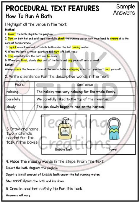 Image result for Procedural Text Reading Comprehension