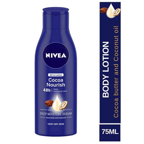 NIVEA Cocoa Nourish Body Lotion, 75ml : Amazon.in: Fashion