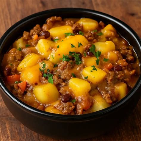 Slow Cooker Cowboy Potato Casserole | 5-Star Easy Comfort