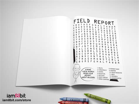 Slideshow: X-Files Coloring Book