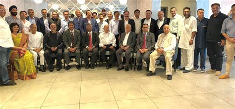 HC G Balasubramanian met prominent Indian business leaders in Lagos on ...