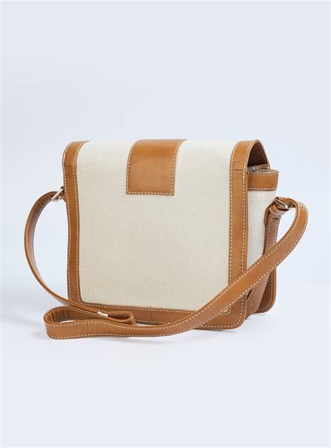Buy Women Colourblocked Jute Crossbody Bag Online at just Rs. 799.0 ...