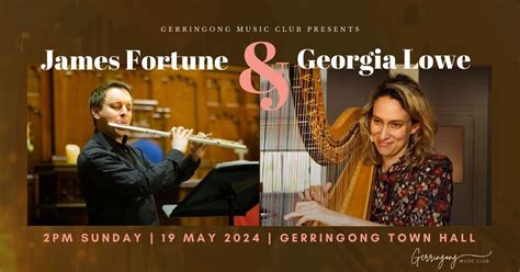 Gerringong Music Club Presents: James Fortune & Georgia Lowe ...