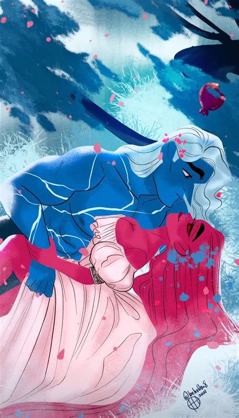 Persephone and Hades by @beholden8 on Instagram | Greek mythology art ...