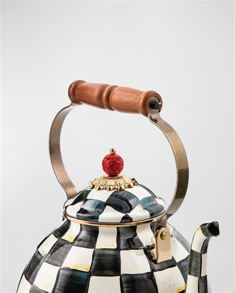 Courtly Check Tea Kettles | Neiman Marcus