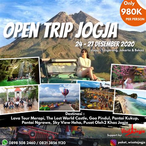 Paket Wisata Jogja & Open Trip Jogja Dari Jakarta 2022 | Visit-Jogja.com