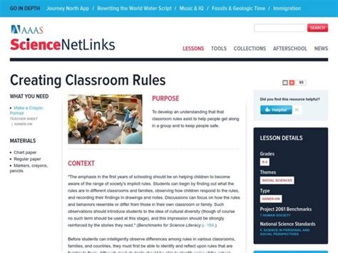 Image result for Classroom Rules in Lesson Plan