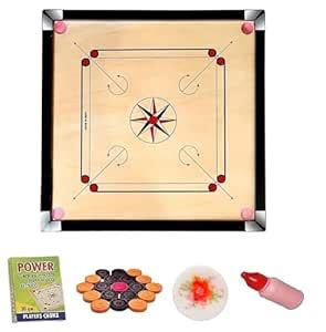 Buy Parindey Carrom Board ((26 INCH Carrom Board with Strike & Powder ...