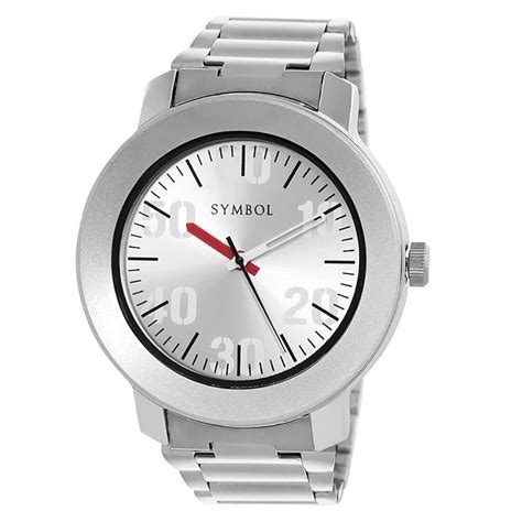 Buy Amazon Brand - Symbol Analog Silver Dial Men's Watch-AZ-SYM-SS21A ...