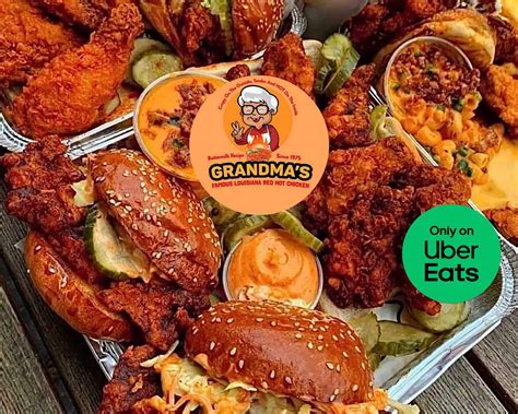Grandma's Famous Louisiana Red Hot Chicken Menu - Takeaway in Merseyside | Delivery menu ...