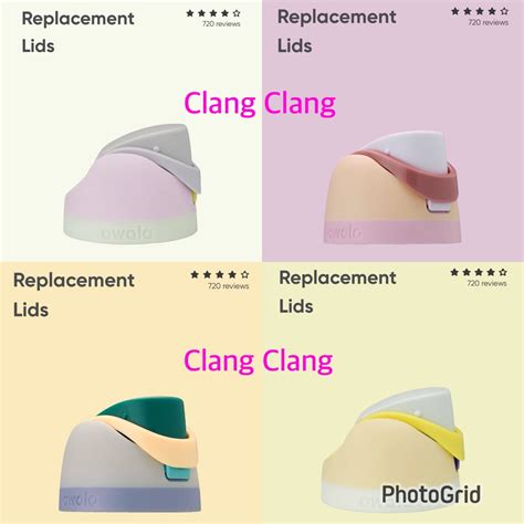 SECURED ITEM - Authentic Owala Replacement Lids in Coastal Mist, Candy ...