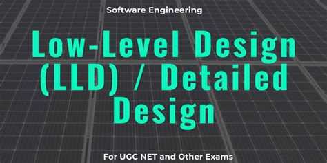 Image result for Software Low Level Design
