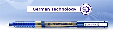 Luxor Schneider LX7 Technoroller| Pack of 3| Blue Ink Colour |0.7 mm ...