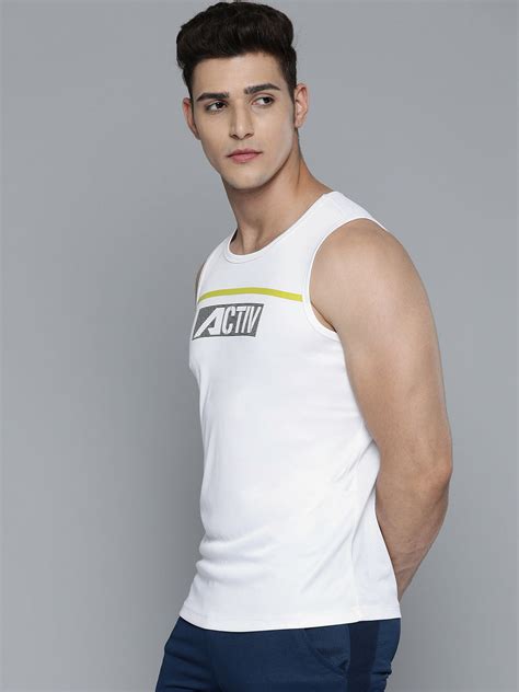 Alcis Men White Pure Cotton Typography Printed T-shirt AAMTEESM00017202-S