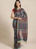 Buy Multicoloured Chanderi Silk Saree Online at Rs.2067 | Libas