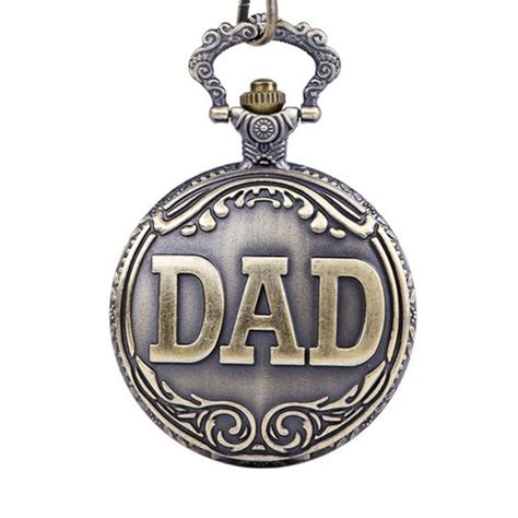 Greatest Dad - Vintage Pocket Watch Keychain – Geekmonkey