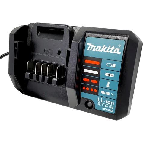 Makita DC18WA 14.4v/18v Li-Ion G-Series Battery Charger | Power Tool World