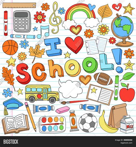 Love School Classroom Vector & Photo (Free Trial) | Bigstock