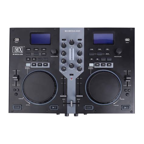 MX Stereo DJ Controller with Audio Interface Dual USB Connectivity Jog ...