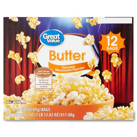 Microwave Popcorn Most Butter at Gerald Maurer blog