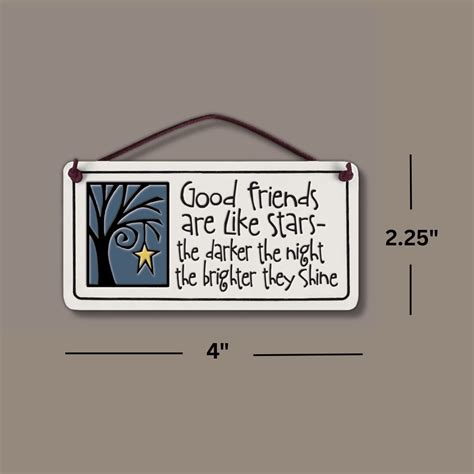 Good Friends Are Like Stars Mini Charmer | Spooner Creek